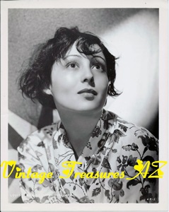 Image for Luise (Louise) Rainer “Escapade” Movie Metro-Goldwyn-Mayer (MGM) Studios Publicity Still Celebrity Head Shot Photograph Vintage 1935 LR-2 <b><span style='color:red'>USPS FIRST CLASS SHIPPING INCLUDED – DOMESTIC ORDERS ONLY!</span></b><span style='color:purple'>